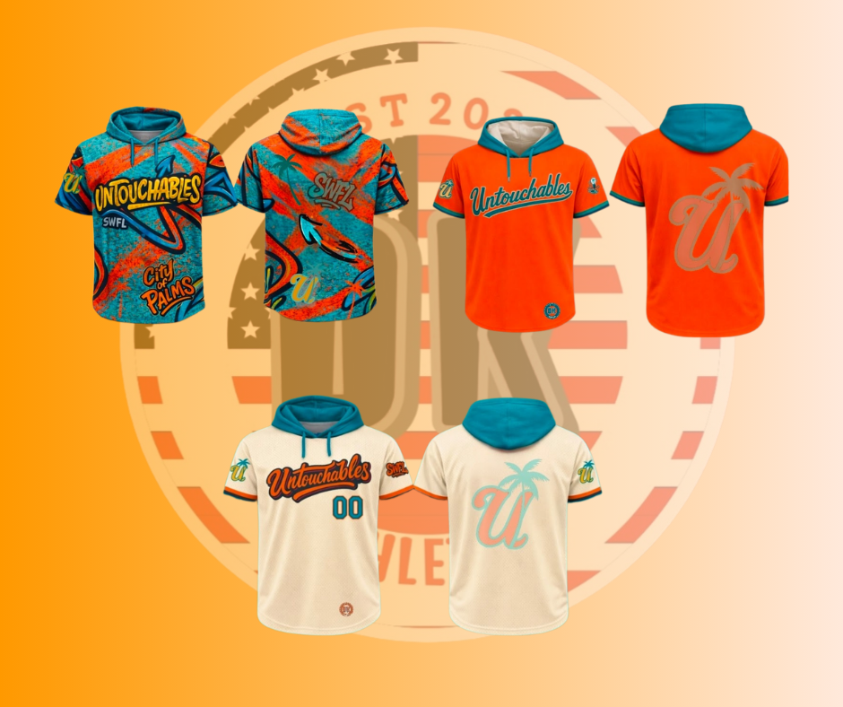 UNTOUCHABLES(CITY OF PALMS) SHORT-SLEEVE HOODED