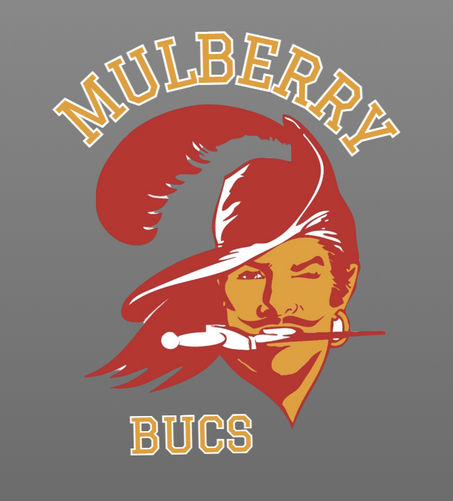 Mulberry Bucs Football Logo