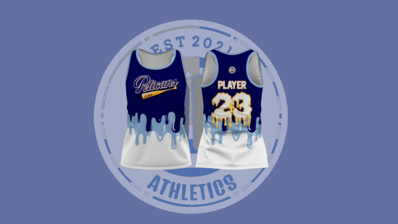 WOMENS NAVY ICE CREAM TANK