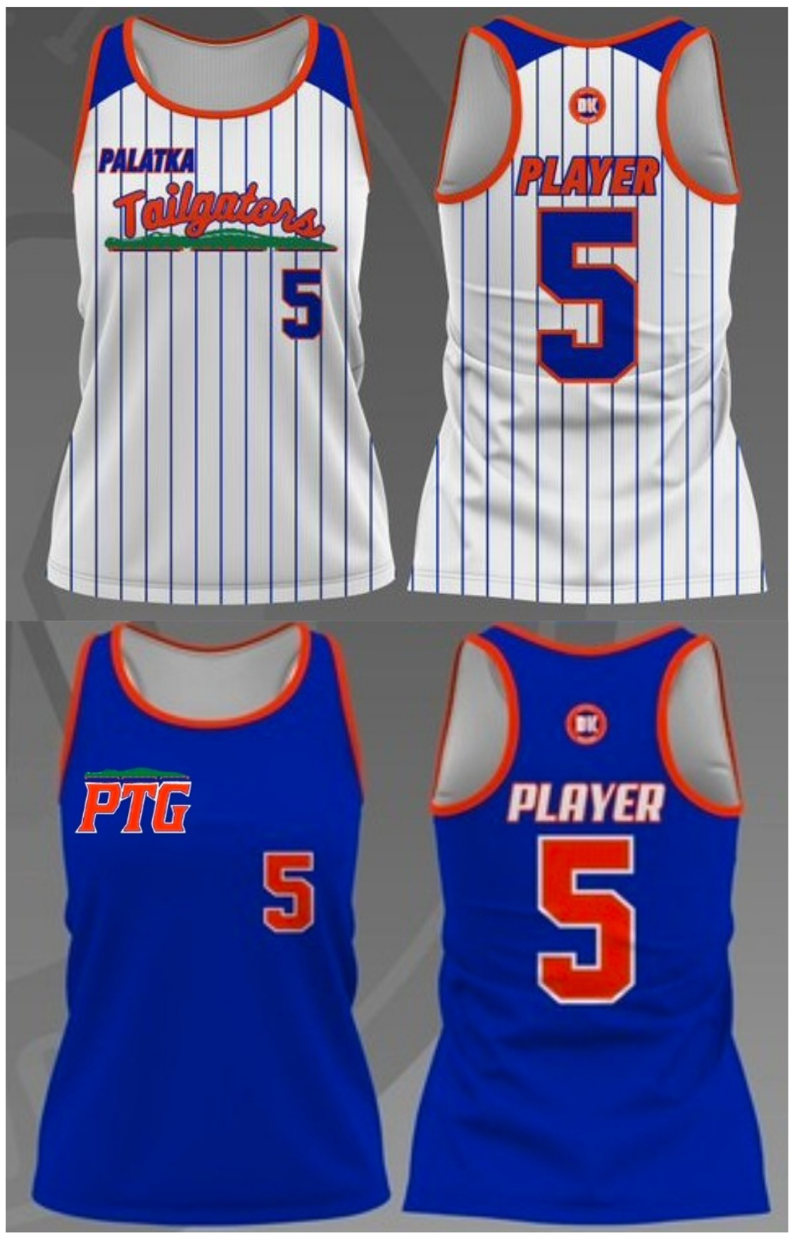 Tailgators Custom GAME JERSEY TANK