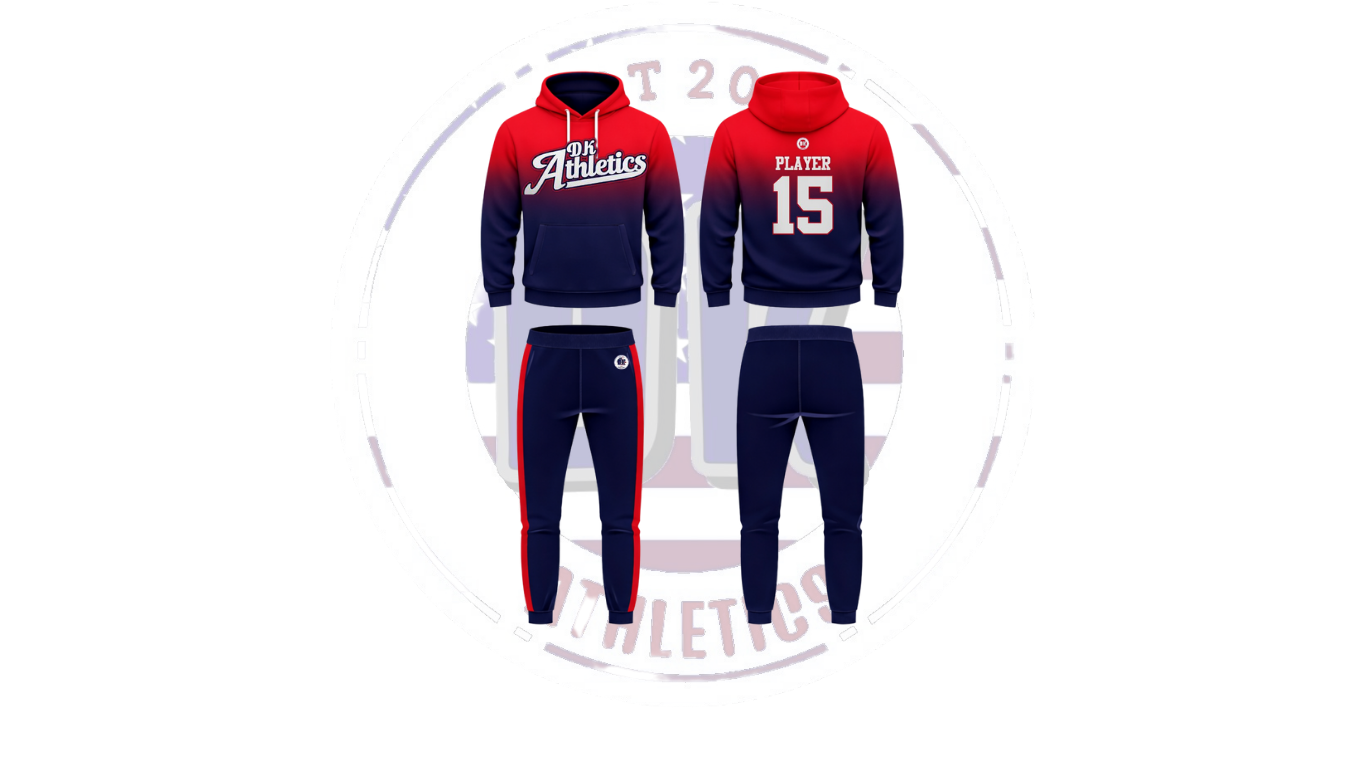 DKATHLETICS FLEECE HOOD TRACK SUIT