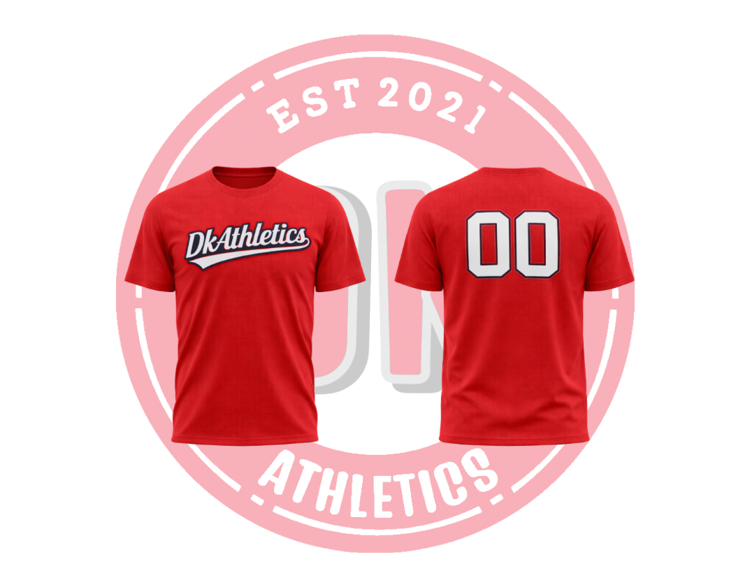 RED DK ATHLETICS PRACTICE JERSERY