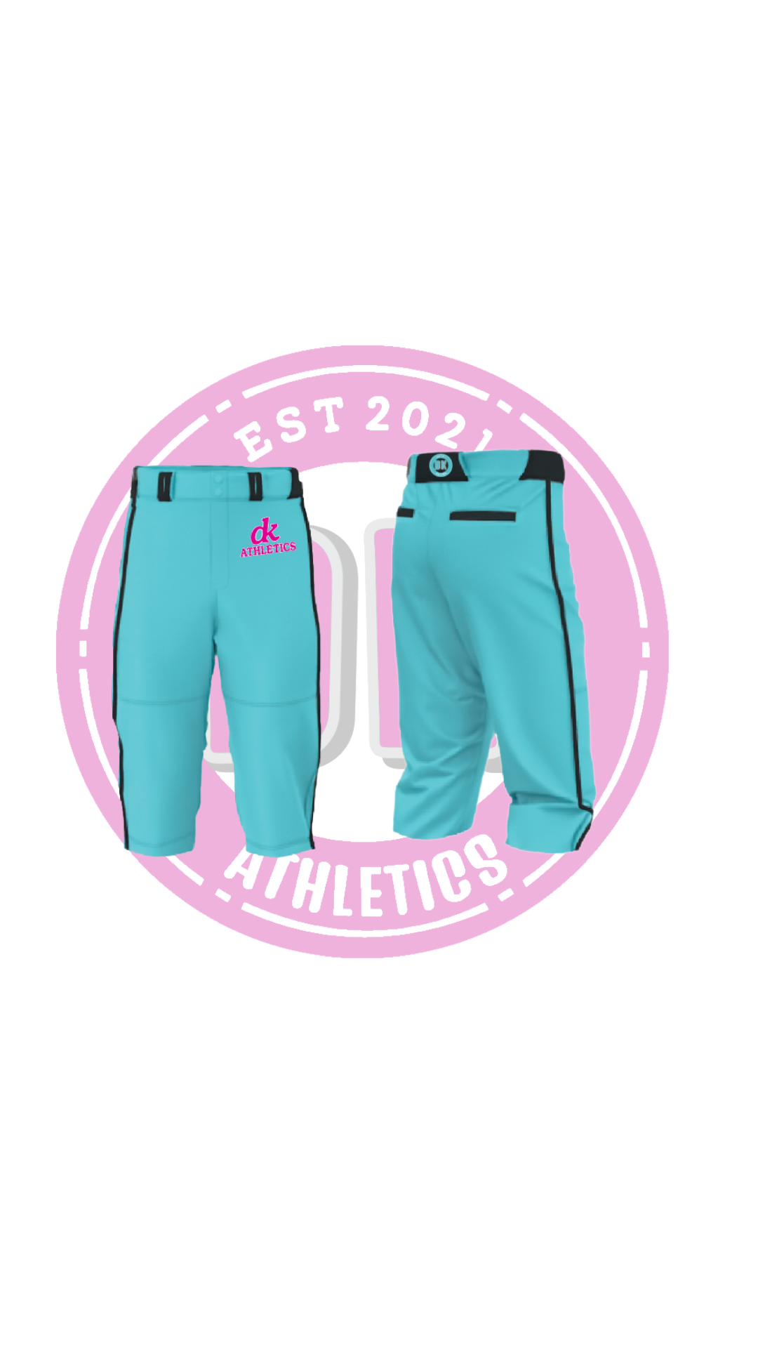BLUE DKATHLETICS SOFTBALL PANTS