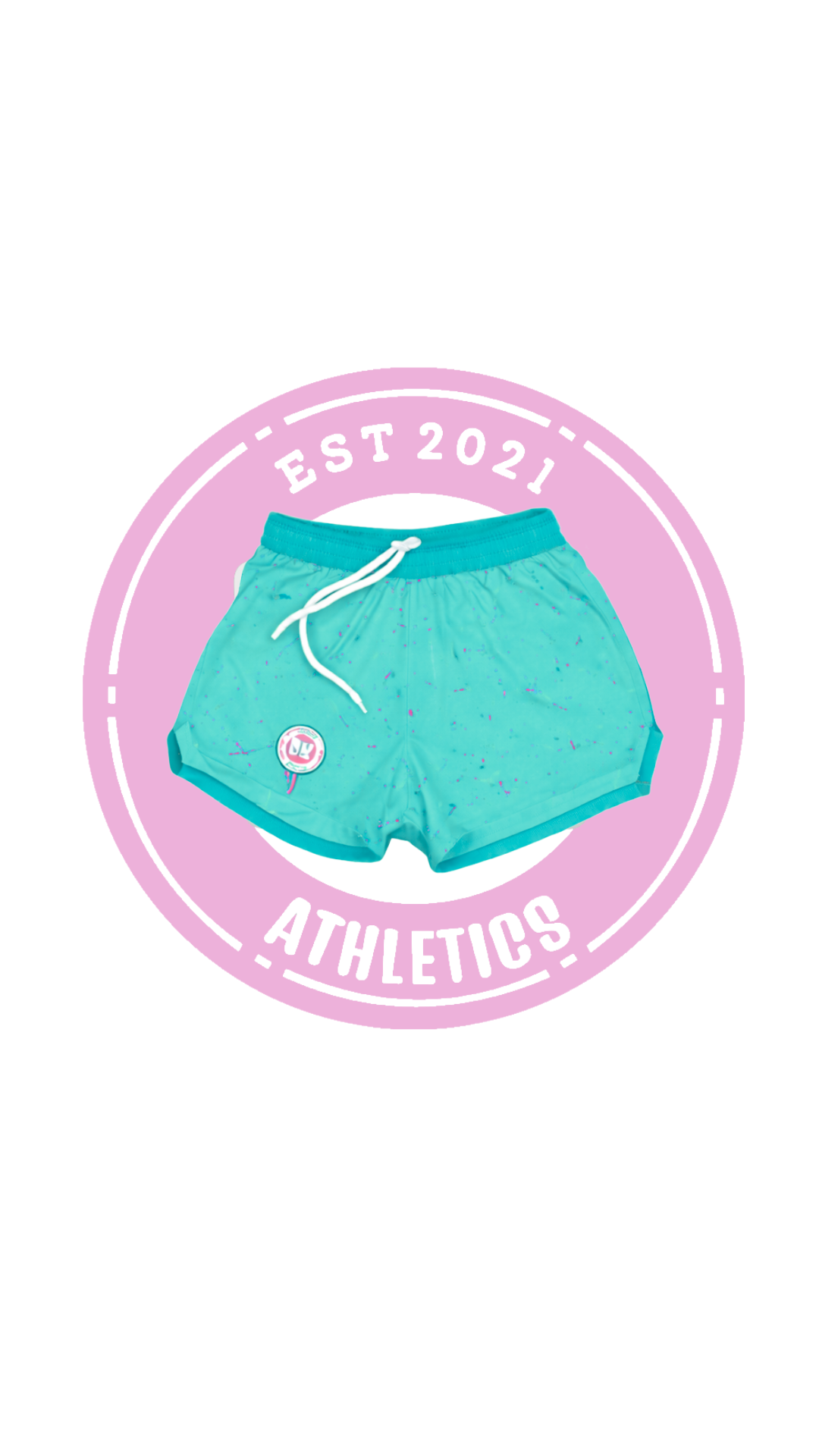 BLUE DKATHLETICS WOMENS SHORTS