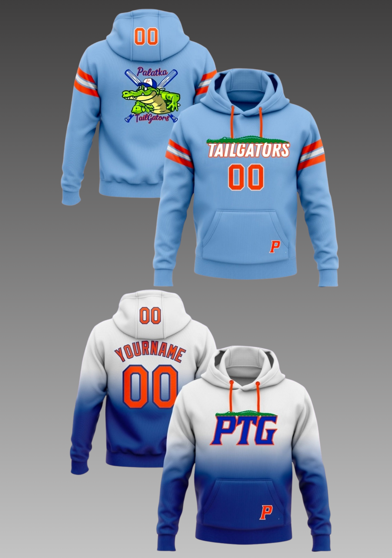 Tailgators Custom Fleece Hoodie