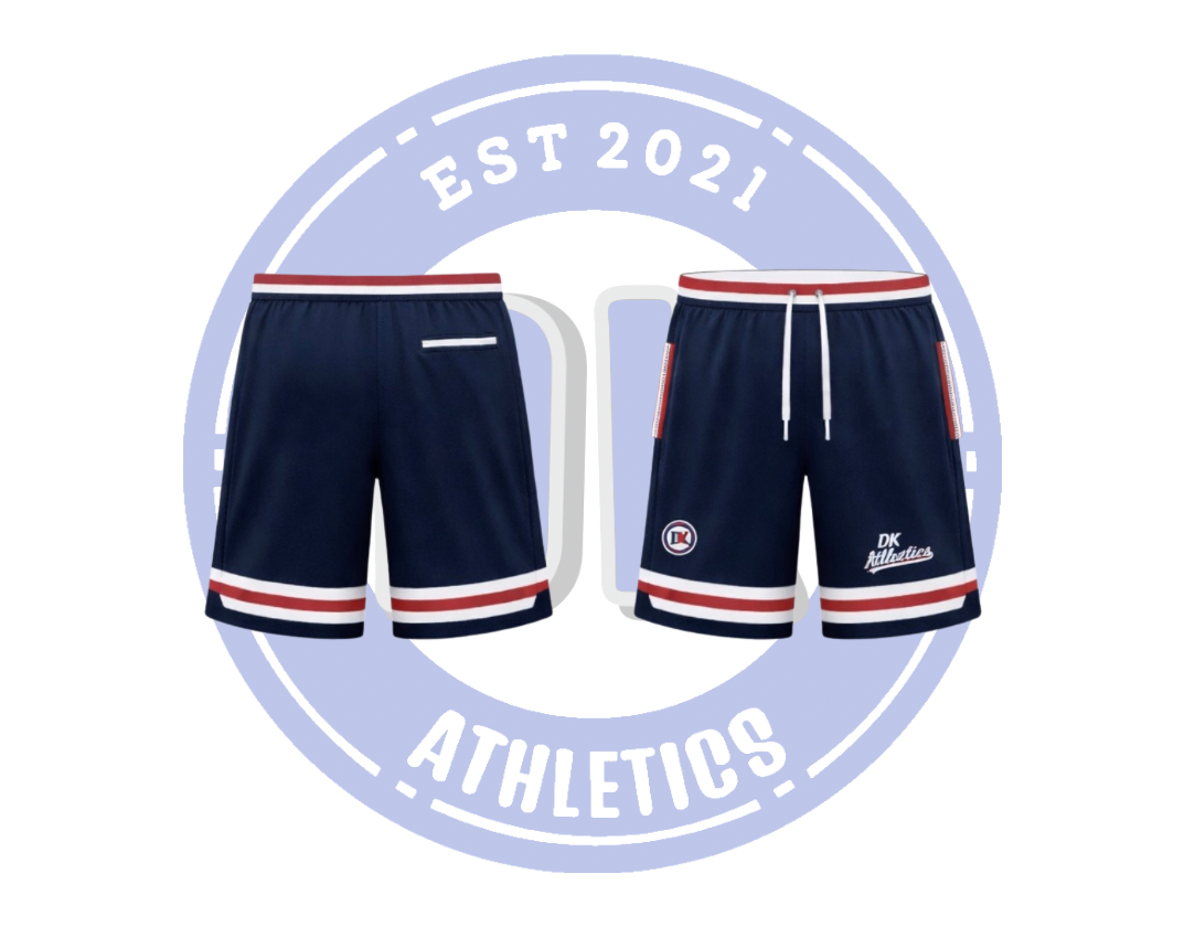 BLUE DK ATHLETICS SHORTS