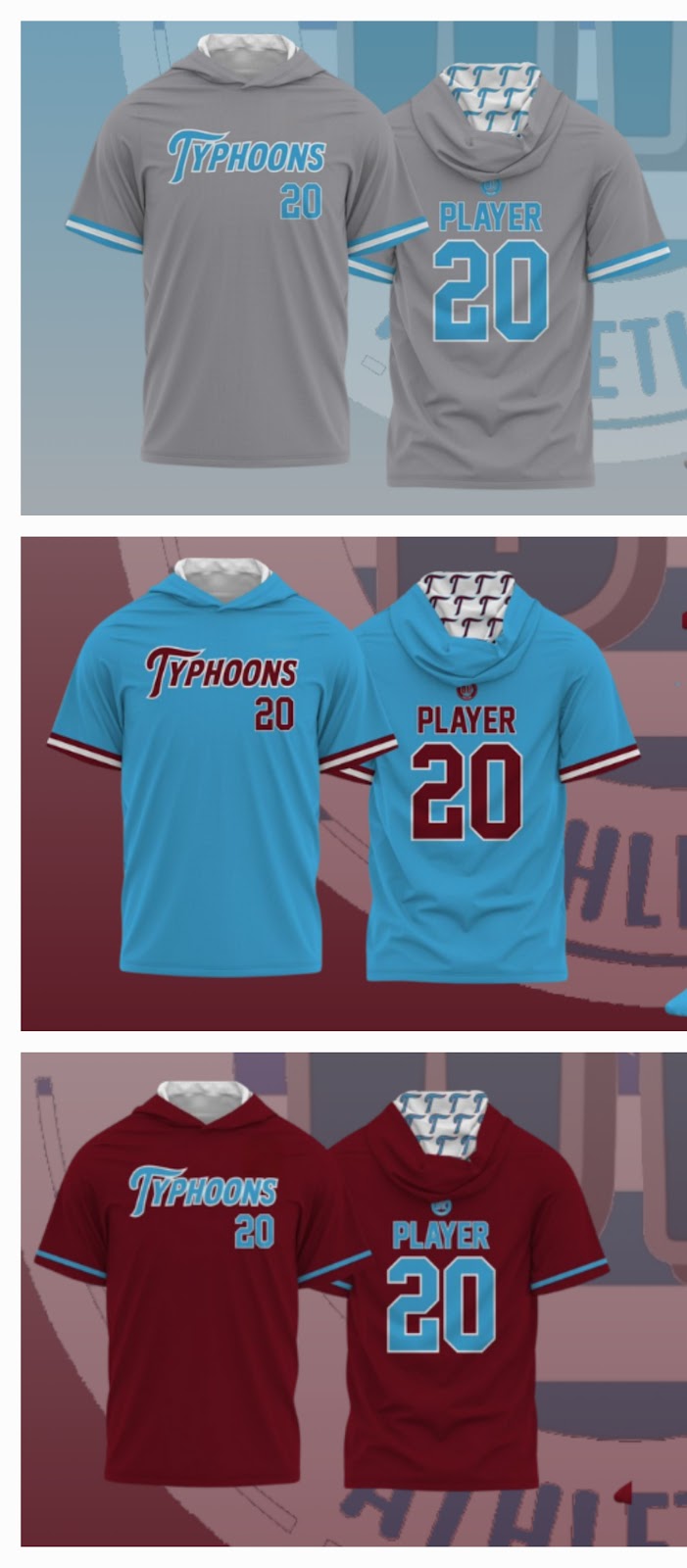 TYPHOONS CUSTOM SS HOODED