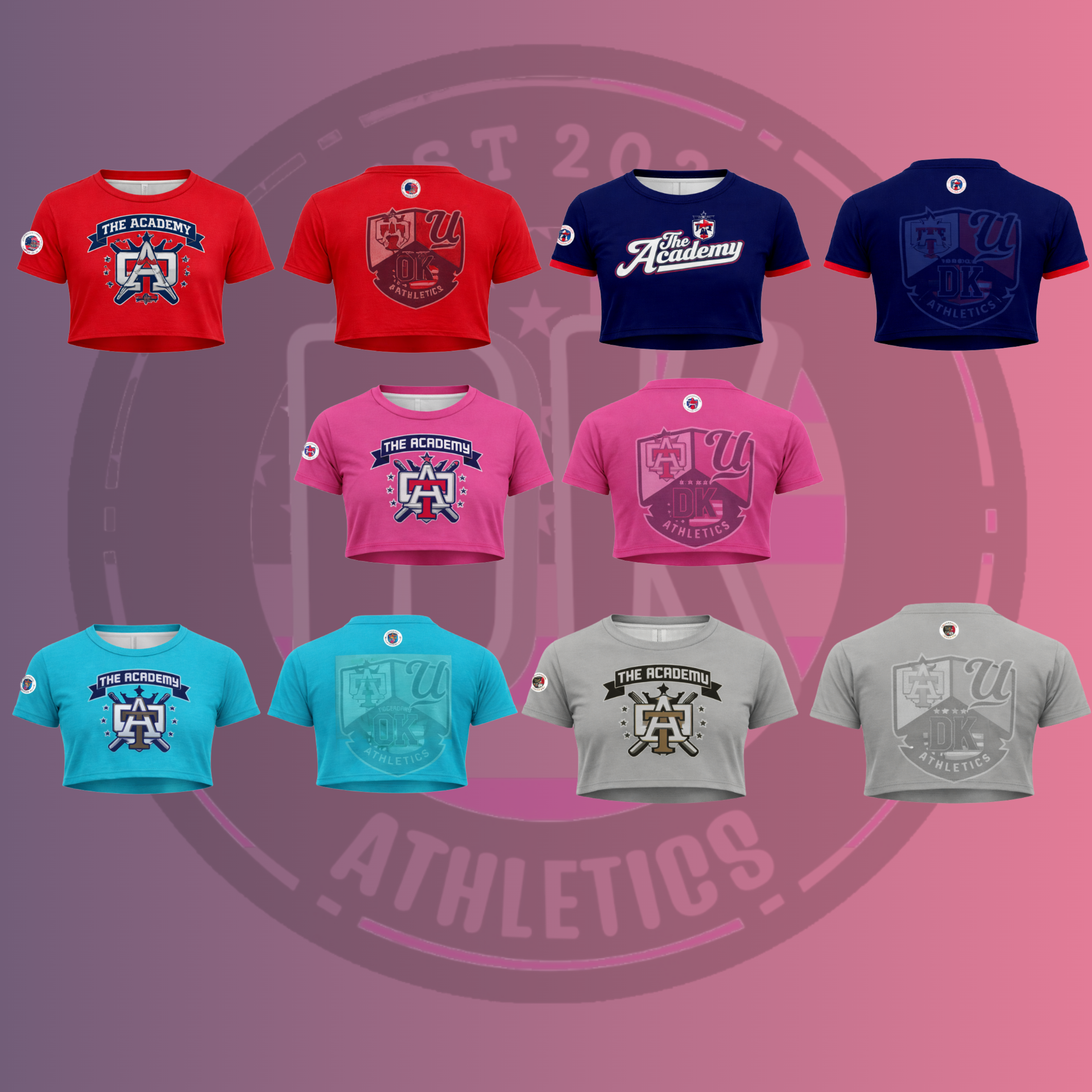 THE ACADEMY CROP TOPS