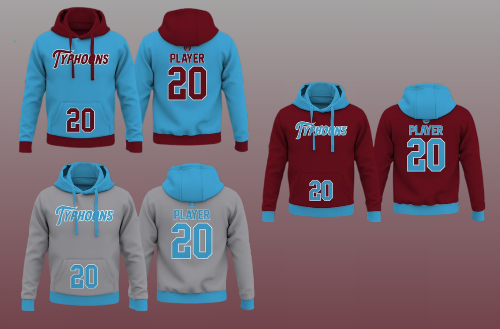 TYPHOONS Custom Fleece Hoodie